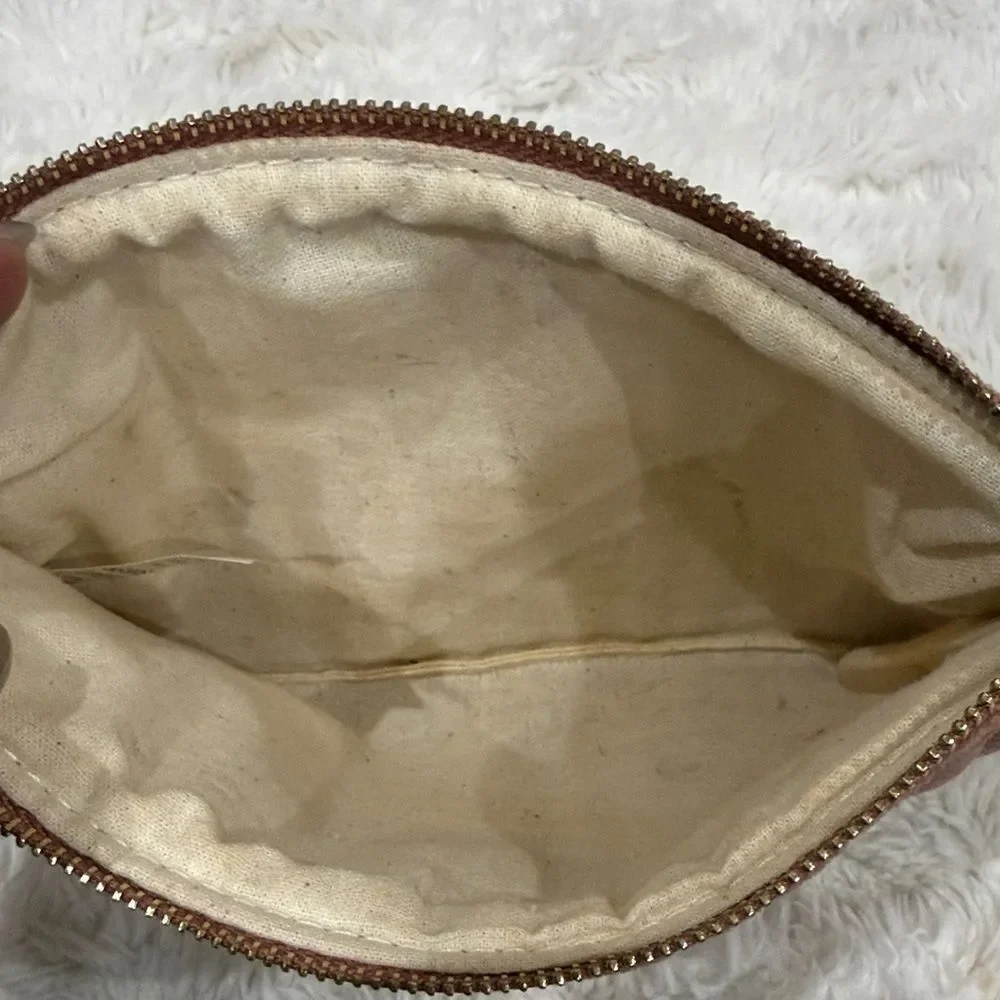Sezane Corduroy Pink Velvet Women's Toiletry Bag
